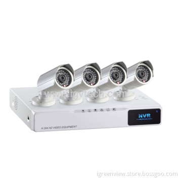 4ch 720p Nvr Kits Support P2p 